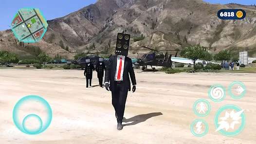 监控人大战马桶人开放世界MOD版图3