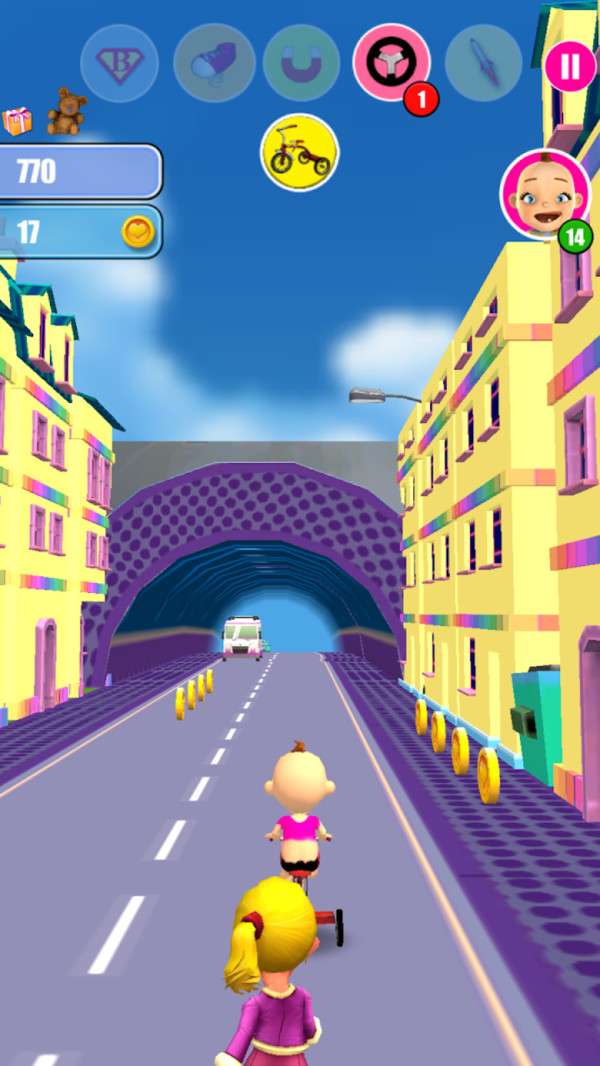 宝宝在线跑酷最新版图1
