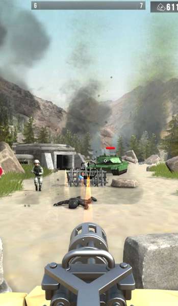 步兵攻击战争3D图3