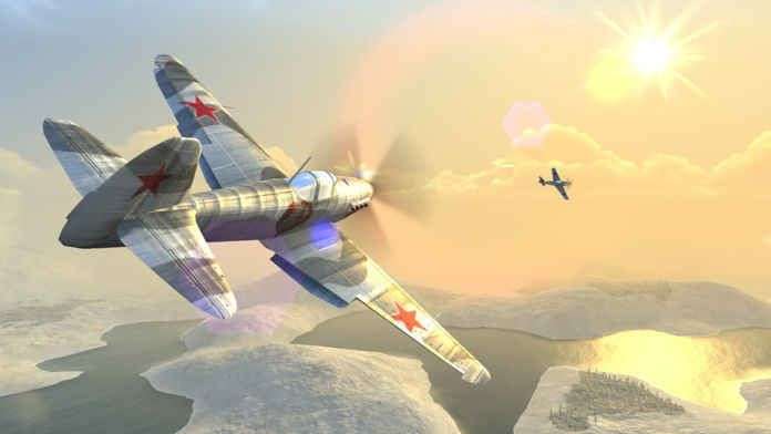 二战战机空中混战图1