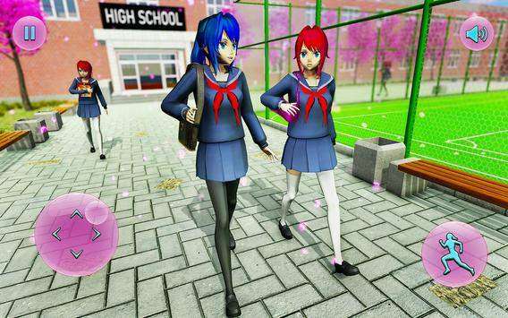 动漫3D女学生生活模拟图1