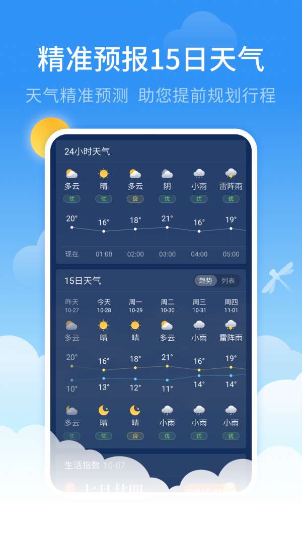 蜻蜓天气最新版图3