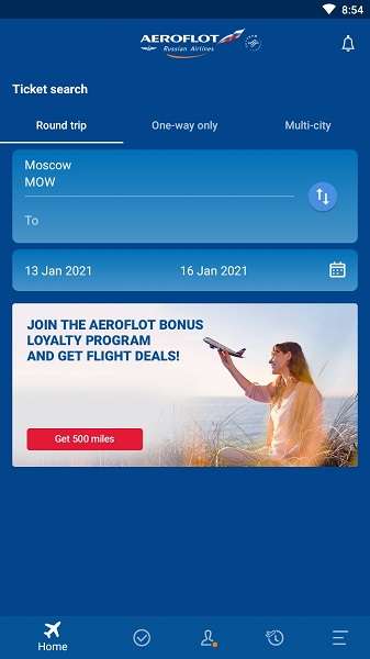 aeroflot航空图1
