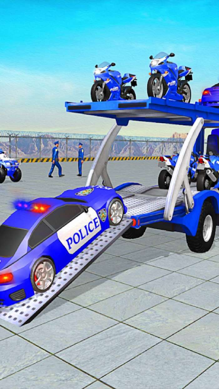 警用货物运输卡车图1