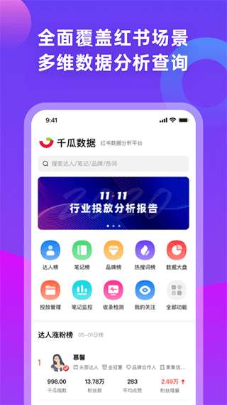 千瓜数据图1