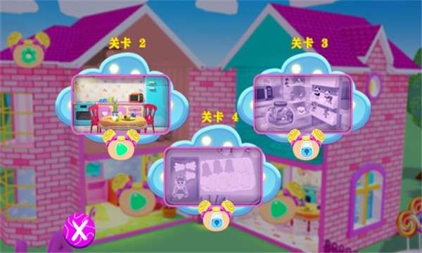 芭比梦幻公主屋图1