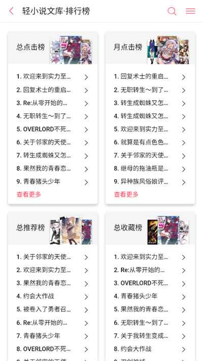 哔哩轻小说2025官网网页入口图2