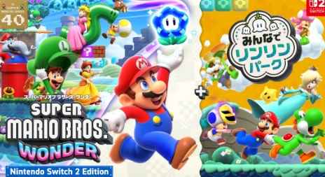 《超级马里奥兄弟：惊奇》3月26日登陆Switch 2