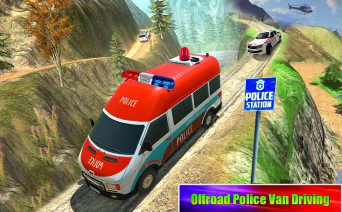 警车驾驶公路越野图3