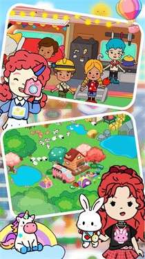 樱花世界城堡小镇图2