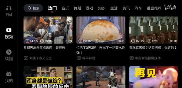 哔哩哔哩车机版图2