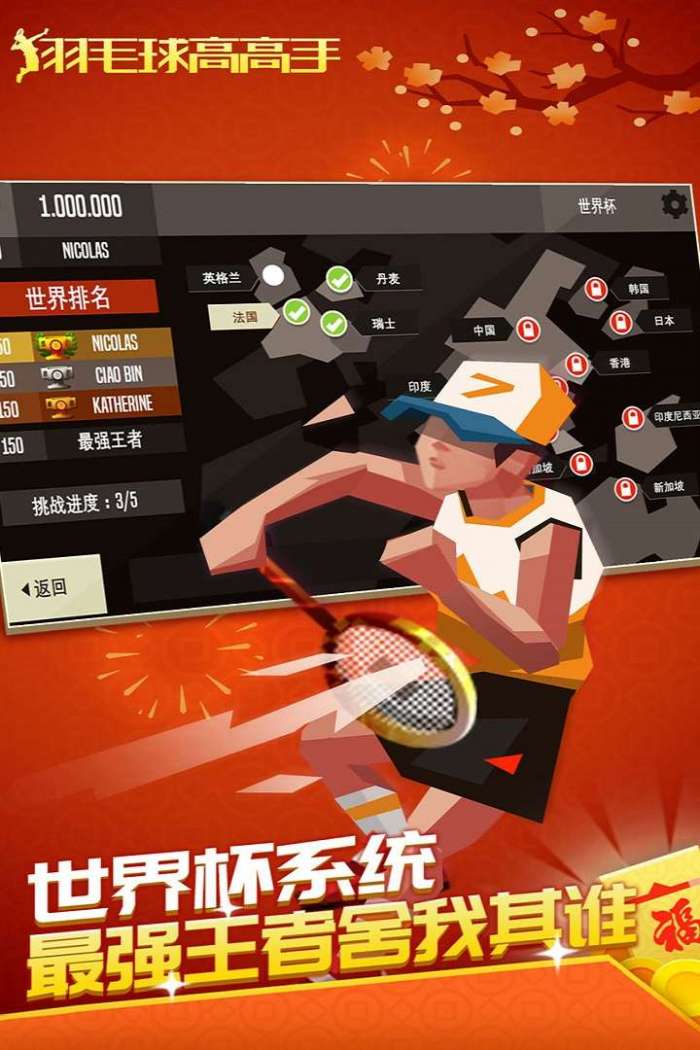 羽毛球高高手图3