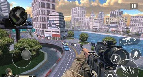 狙击手城市射手3D图1