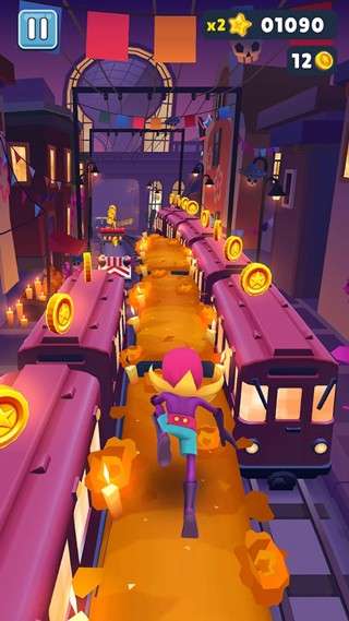 地铁跑酷国际服破解版Subway Surf图3