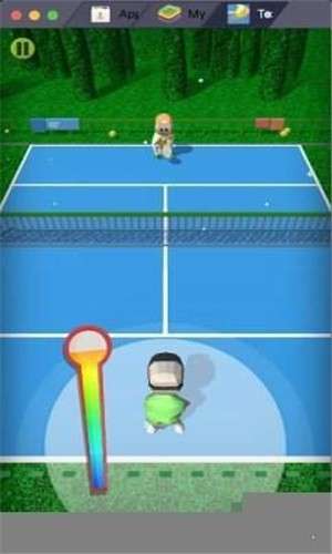 网球山图3