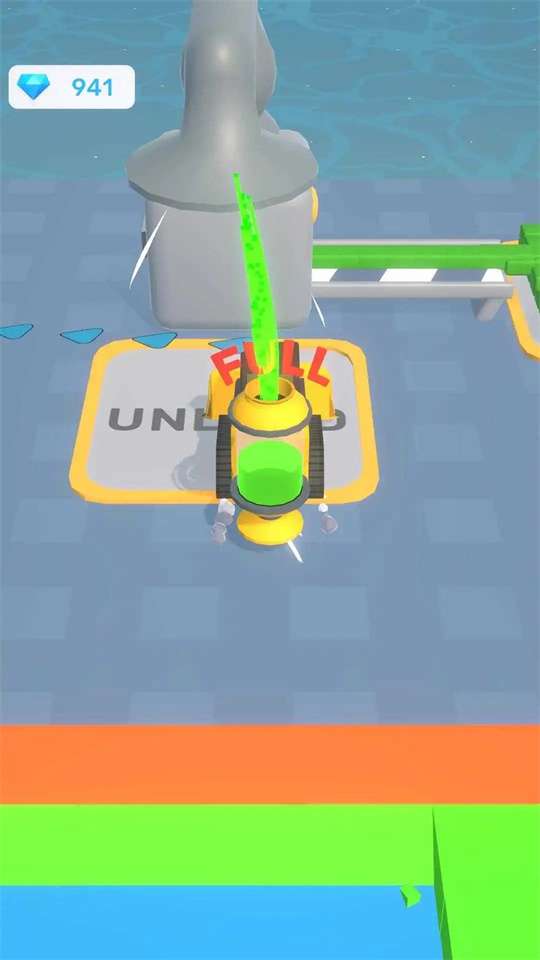 推土机操作员3D图3