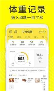 闪电减肥饮食记录图2
