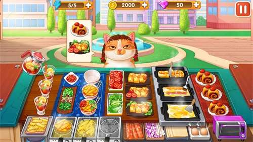 楼下的早餐店免内购版图2