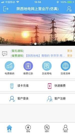 陕西地电缴费平台图2
