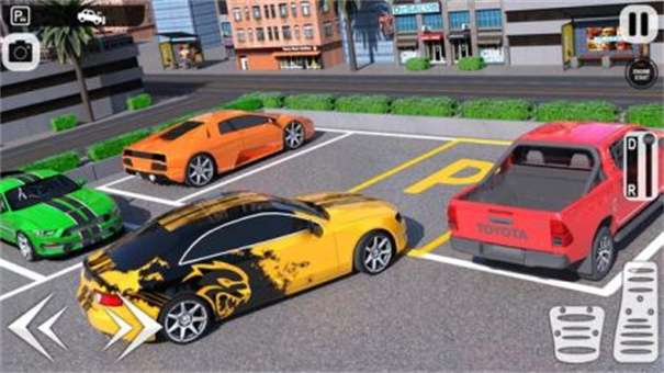 普拉多市停车场汽车3D图2