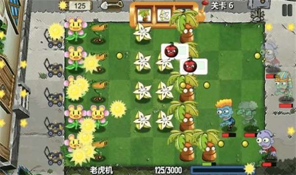 植物争夺战僵尸娘化版图2