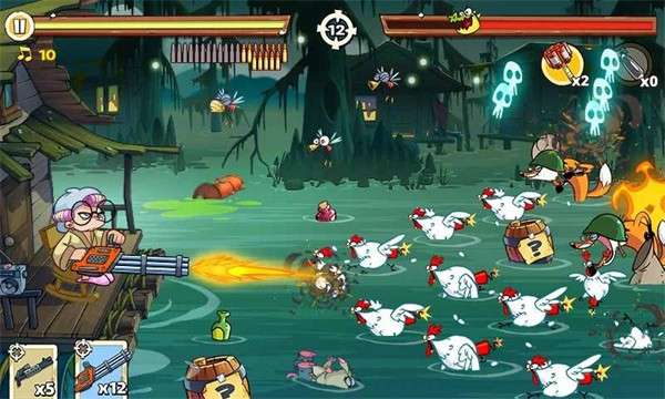 沼泽激战2无限金币子弹版图3