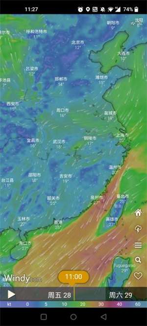 windy气象图2