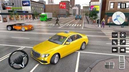 出租车司机3D城市出租车图3