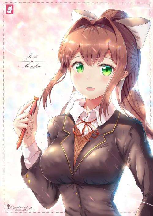 justmonika手机壁纸图片免费版图1
