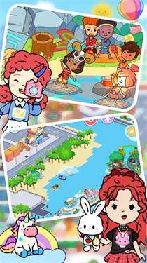 樱花世界城堡小镇图1