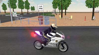 警察摩托车骑手图2