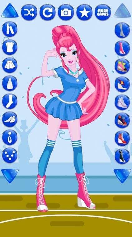 啦啦队队长打扮图5