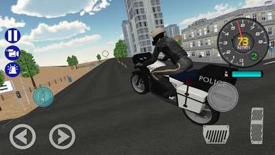 警察摩托车骑手图3