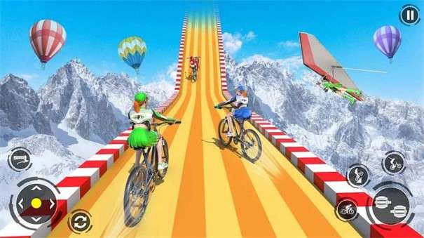 BMX特技自行车3D图3
