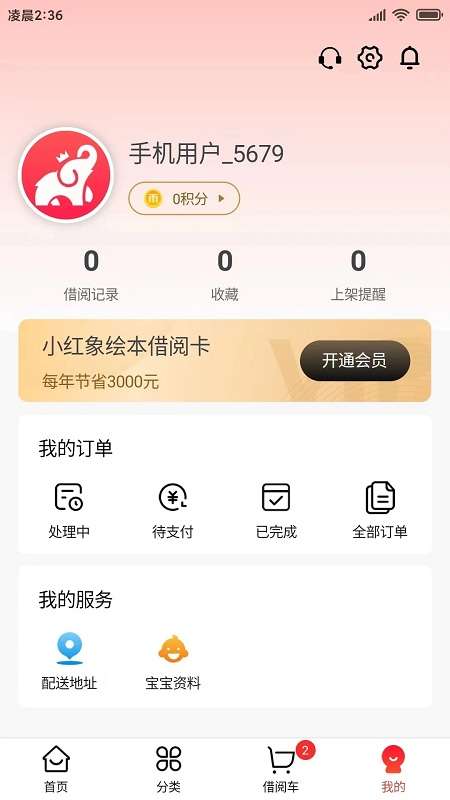 小红象绘本图1