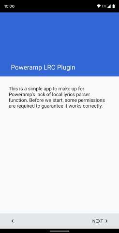Poweramp歌词插件图1