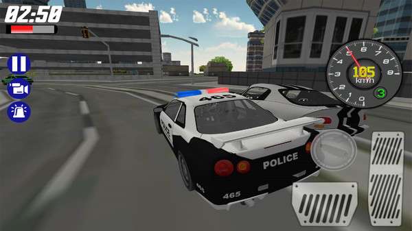 模拟警车巡逻图1