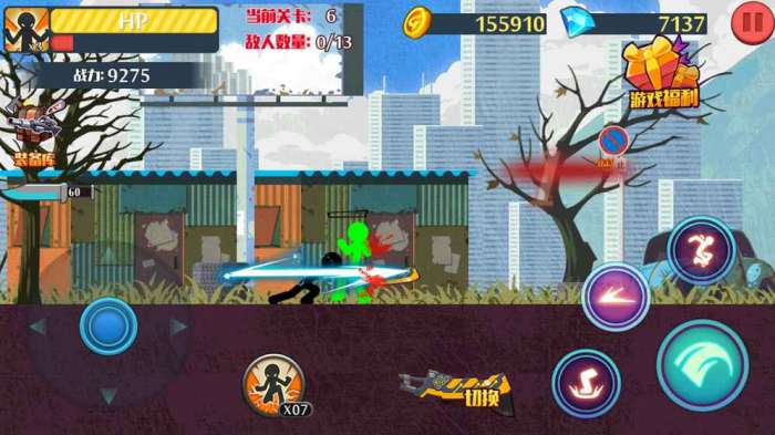 火柴人突击格斗图1