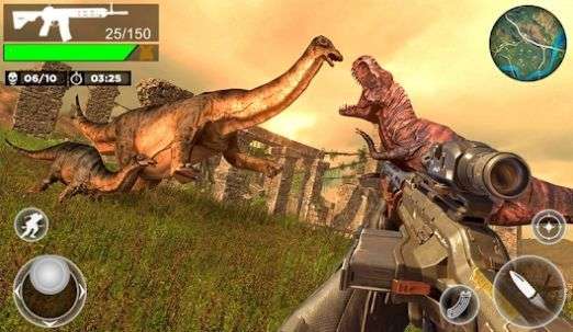FPS侏罗纪恐龙猎人中文版图1