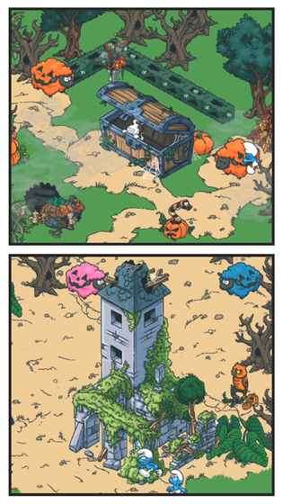 蓝精灵村图1
