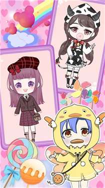 抖音装扮少女小萝莉图3