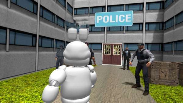 白套灰狼脸拉斯维加斯警察图3