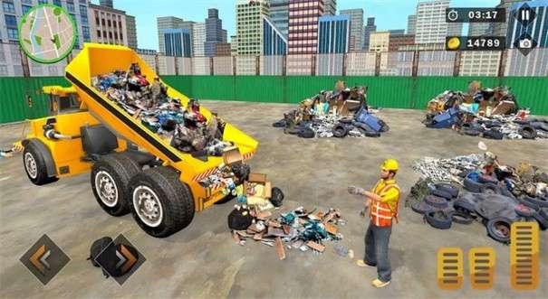 城市垃圾收集车模拟驾驶图1
