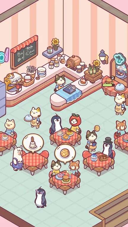 猫猫旅行餐厅游戏图1
