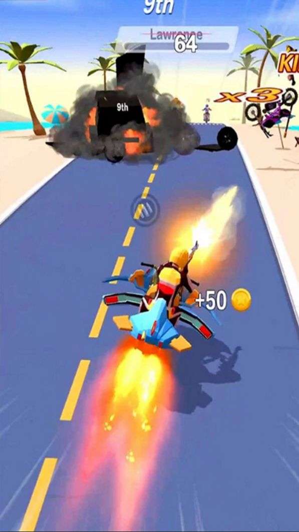 暴力摩托公路杀手无限金币版图2