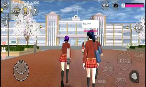 樱花校园模拟器1.040.00英文版图5