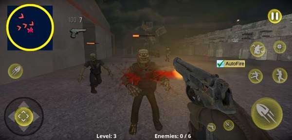 僵尸生存3D枪射击图2