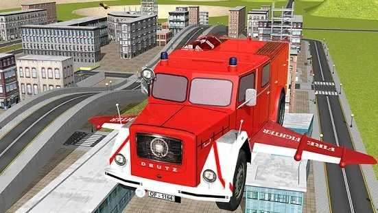 消防车3D模拟图3
