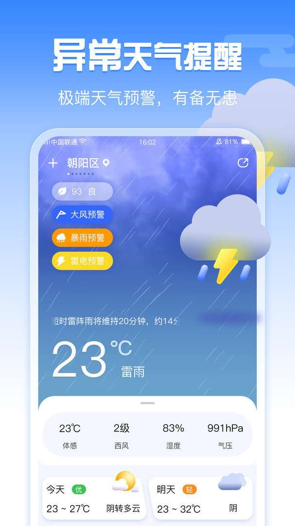 超准天气图2