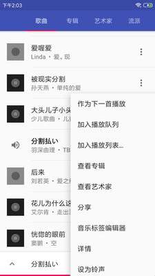 音乐播放器HiFi图3